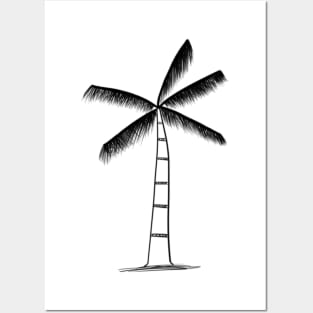 Coconut tree Posters and Art